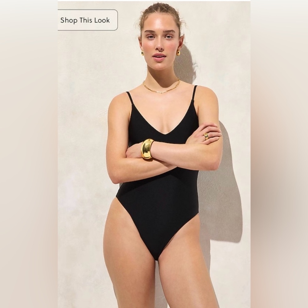 J.Crew Lana one-piece in Classic Sculpt™ - Picture 5 of 16